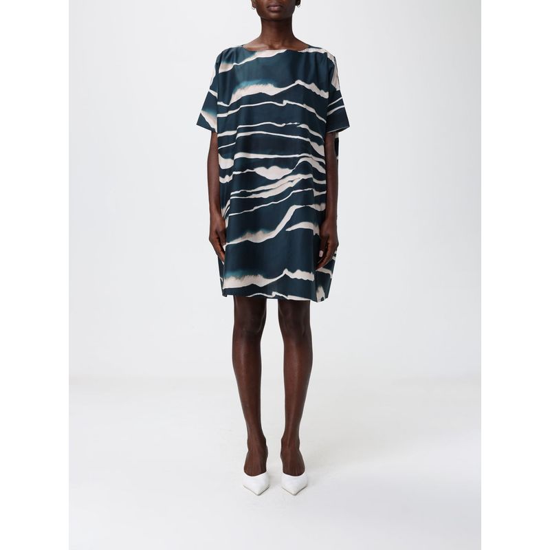 Liviana Conti Dress Woman Petroleum Blue